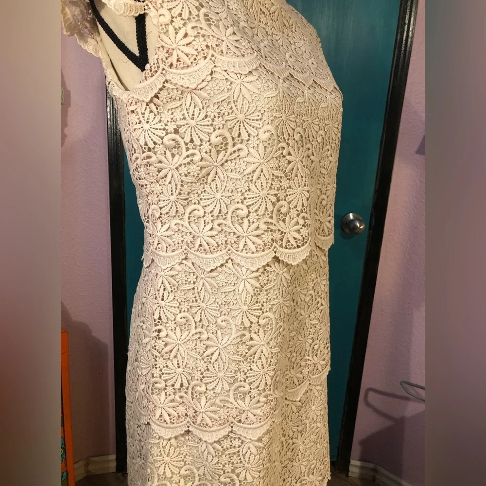 Eliza‎ J Battenberg Lace Dress Size S/M😍